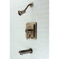 thumbnail image 2 of Kingston Brass KB86530DL Concord Single-Handle Tub and Shower Faucet, Antique Brass, 2 of 3