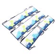 thumbnail image 3 of Circunferencia de la cuna Estampado lindo Transpirable Tira sólida A prueba de golpes Juego de almohadillas protectoras suaves para niños Niñas Tipo 1, 3 of 9
