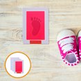 thumbnail image 1 of GAXIRE 1 Set Red Ink Pad For Footprint Recording Ideal For Home Users Kindergartens, 1 of 8