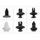 thumbnail image 2 of Sidaley Clips de montaje universales de plástico de 100 piezas para una instalación fácil y sencilla Clip de sujeción automático mixto Vehículos, repuestos y accesorios Mis, 2 of 6