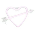 thumbnail image 3 of Neon Lights,Heart Neon Sign Romantic LED Signs Pink Neon Sign Luxury Finish, 3 of 8