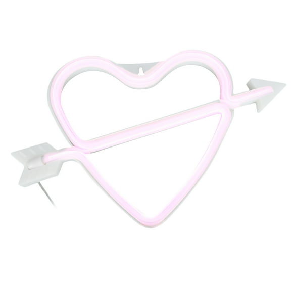 LED Neon Light,Heart Neon Sign Romantic Heart Neon Sign Neon Sign Tried and Trusted