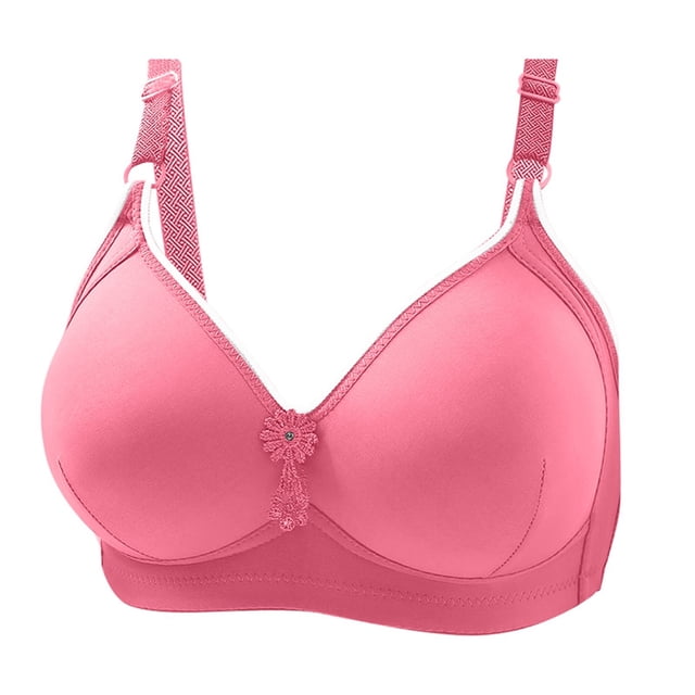 Smooth Gathering Bra - No Steel Ring, Three Buckle Side Collection, Auxiliary Breast Support, Nylon Spandex, Multiple Sizes, Hand/Machine Wash Gentle