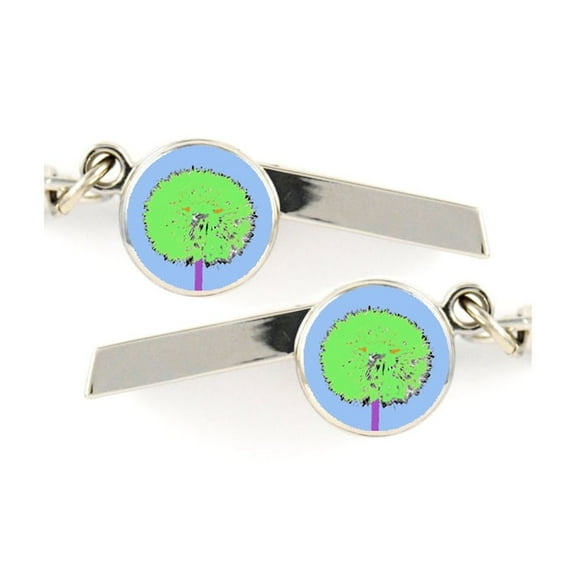 Dandelion Safety Whistle Keychain