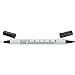 thumbnail image 2 of Zig Memory System Writer Dual-Tip Marker-Pure Black, 2 of 3