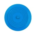 thumbnail image 5 of Silicone Tub Stopper, for Bathroom and Kitchen Sink, Gray Single, Silicone Flat Round Drain Cover, 5 of 9