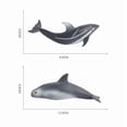 thumbnail image 3 of Juego de figuras Dolphin Bottlenose and Spinner, de PVC, juguete para niños, x2, 3 of 3