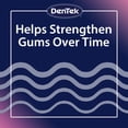 thumbnail image 5 of DenTek Comfort Clean Sensitive Gums Floss Picks, Soft & Sleek Ribbon Floss, 75 Count, 5 of 10