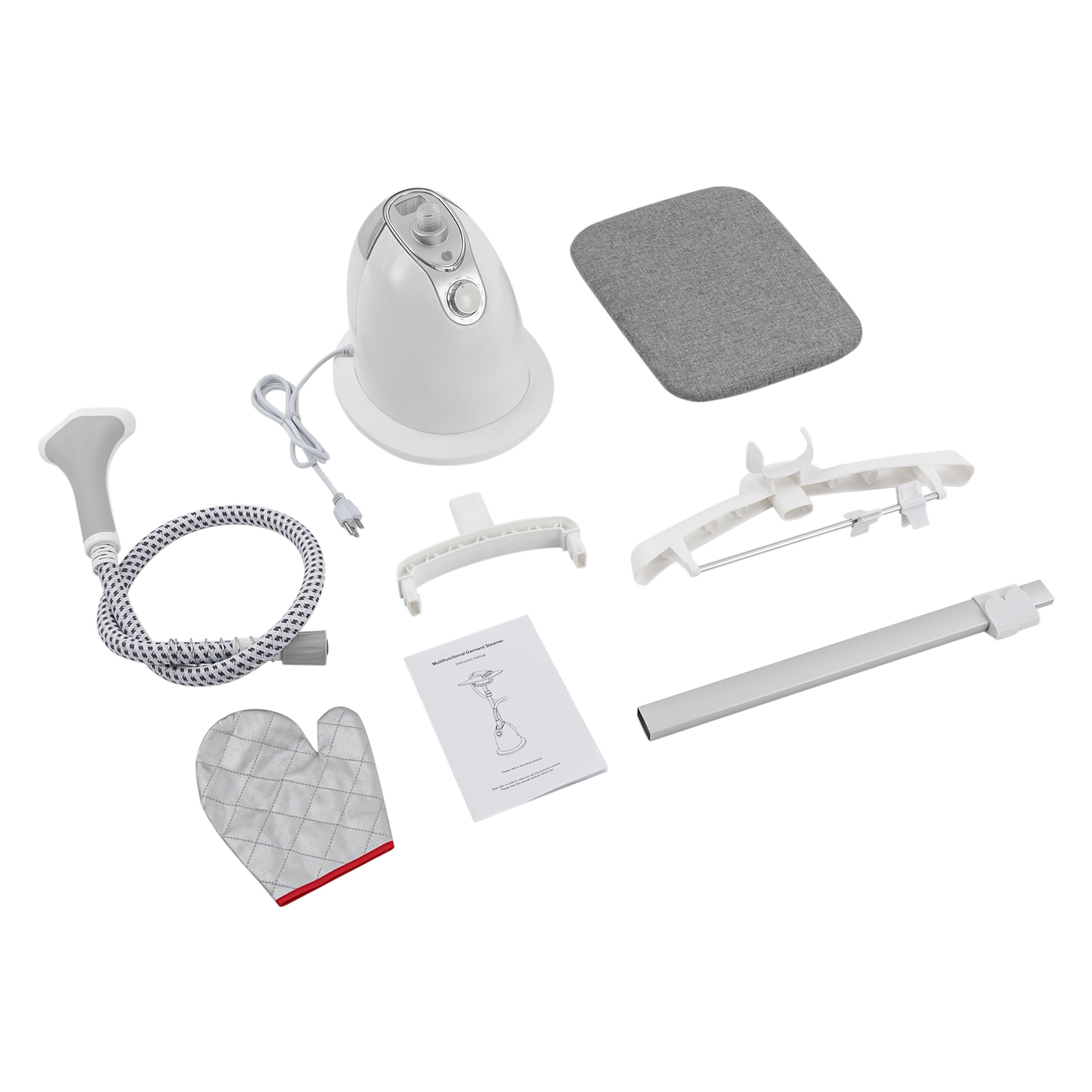 Standing Steamer for Clothes, Professional Garment Steamer with Ironing Board, Steaming Wrinkle Remover