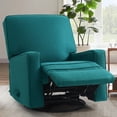 thumbnail image 4 of Harkawon Swivel Rocker Glider Recliner Chair, 360°Swivel Reclining Chair for Living Room, Green, 4 of 7