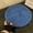 blue, variant on Mahai Wool Knitted Beret Female Autumn And Winter Plush Painter Hat Wild Head Circumference Showed Face Face Wool Hat