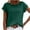 Army Green, variant on JIUIKE T-Shirts for Women Crew Neck Cap Sleeve Summer Top Casual Loose Fitted Tees Top Fashion Clothes
