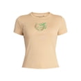 thumbnail image 5 of St. Patrick's Day Women's Horseshoe Graphic Short Sleeve Tee, Sizes XXS-XXL, 5 of 5