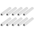 thumbnail image 2 of 10Pcs Round Standoff Aluminum Alloy Female Thread Interval Connecting Column Kit M4x0.7mm, 2 of 5