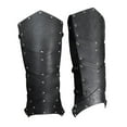 thumbnail image 3 of Yinanstore Pirate Boot Tops Shoes Covers Gift Leg Wraps Medieval Leg Covers for Photo Props Black, 3 of 8