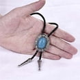 thumbnail image 4 of Collar de piedras preciosas, collar multifuncional a juego, collar de piedras preciosas estilo vaquero, 4 of 6