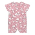 thumbnail image 2 of Kuromi And My Melody Baby Boy Girl Romper Short Sleeve Cotton Bodysuit Outfits Jumpsuit Summer One Piece Clothes, 2 of 8
