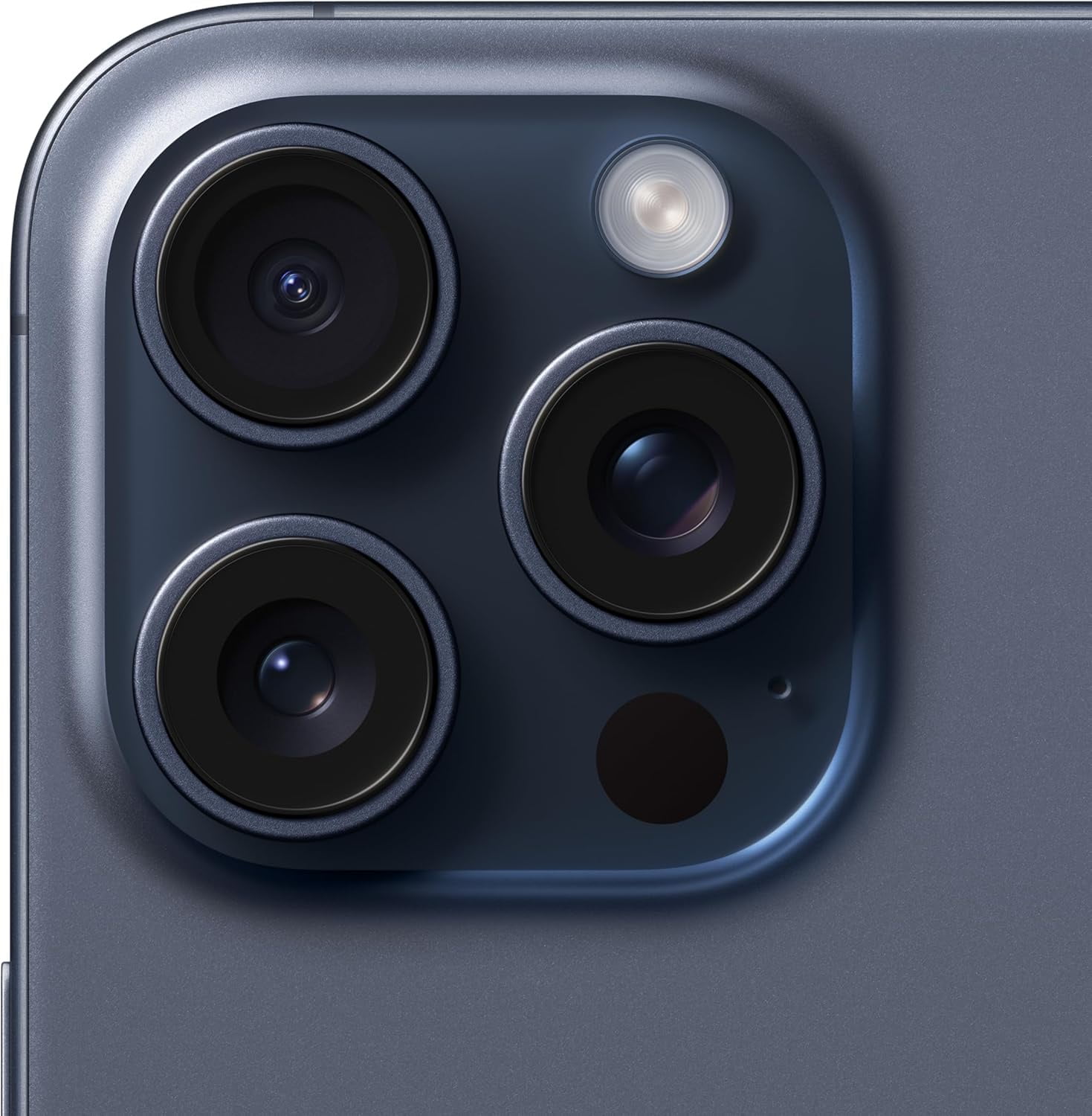 Restored Apple iPhone 15 Pro Max - Carrier Unlocked - 256GB Blue Titanium (Refurbished)