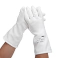 thumbnail image 4 of Guantes de silicona líquida resistentes al calor (de -70 °C a 200 °C) para horno de barbacoa y procesamiento de alimentos a alta temperatura, talla 9, 4 of 14