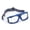 Blue, variant on BIMZUC Gray Sports Goggles UltravioletProof Impact Resistance Scratchproof Football Protective Glasses 5.91 inches / 15 cm