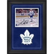 Auston Matthews Toronto Maple Leafs Deluxe Framed Autographed 8" x 10" NHL Debut Hat Trick Photograph - Fanatics Authentic Certified