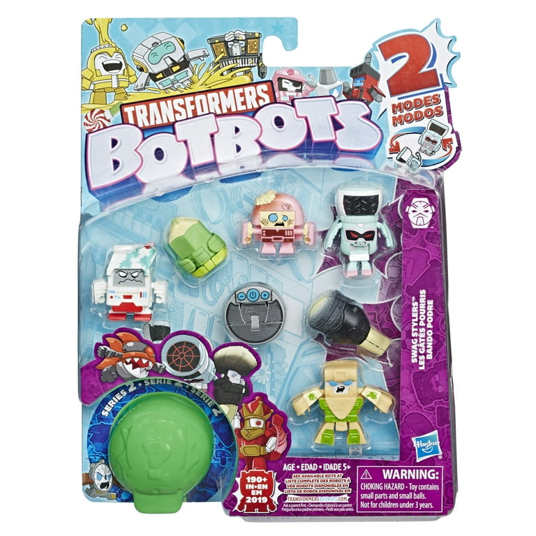 Transformers Botbots Series 2 Swag Stylers - Complete Set of 4 Transformers Botbots Series 2 Swag Stylers - Complete Set of 4