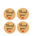 thumbnail image 3 of FENGGUIQU 50Ud Stickers Adhesivos Beige Para En Regalos Y Manualidades, 3 of 5