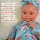 thumbnail image 2 of Muñeca renacida de silicona YaluoQian, reducción realista de 1:1, 2 of 6