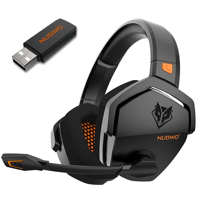 NUBWO G06 2.4G Auriculares inalámbricos para juegos Auriculares deportivos con cable de 3.5 mm