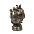 thumbnail image 3 of Bronze Finished Steampunk Human Heart Desk Clock 4.5 Inches High, 3 of 4