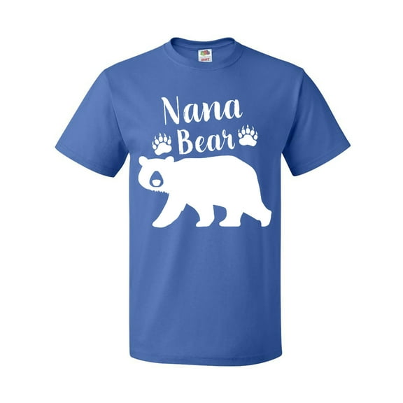 Inktastic Nana Bear in White T-Shirt