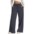 thumbnail image 2 of JCCXIN Toddler Baby Girls Active Sweatpants Joggers Athletic Pants Baggy Straight Leg Drawstring Trousers With Pockets Casual Everyday Wear Cozy Holiday Bottoms,Grey,9-10 Years, 2 of 7