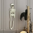 thumbnail image 4 of Life Size Skeleton, 27.5in Halloween Skeleton Poseable Skeleton Full Body Human Bones with Movable Joints for Indoor Outdoor Halloween Props Decorations Halloween Clearance, 4 of 4