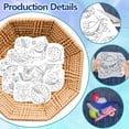 thumbnail image 3 of 4 Sheets Dreamy Whale Stick and Stitch Water Soluble Stabilizer for Embroidery Adhesive Hand Sewing Stabilizers Non-Woven Fabrics Drawing Sketch 11.7x8.3inch, 3 of 7