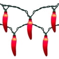 thumbnail image 1 of Cadena de luces SUNSGNE Chili Pepper Christmas, 4 m, 35 luces, 1 of 8