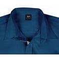 thumbnail image 7 of Bestman Formal Classic Button Down Cotton Shirts Inner Contrast Regular Fit Office Shirt For Mens, 7 of 7