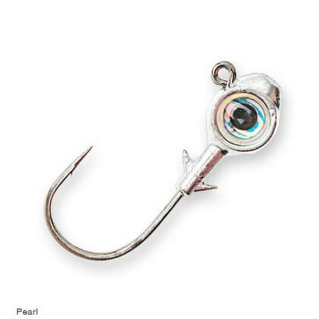 UPC: 0879020002048 | Z Man Trout Eye Jighead 1/8 Pearl 3pk