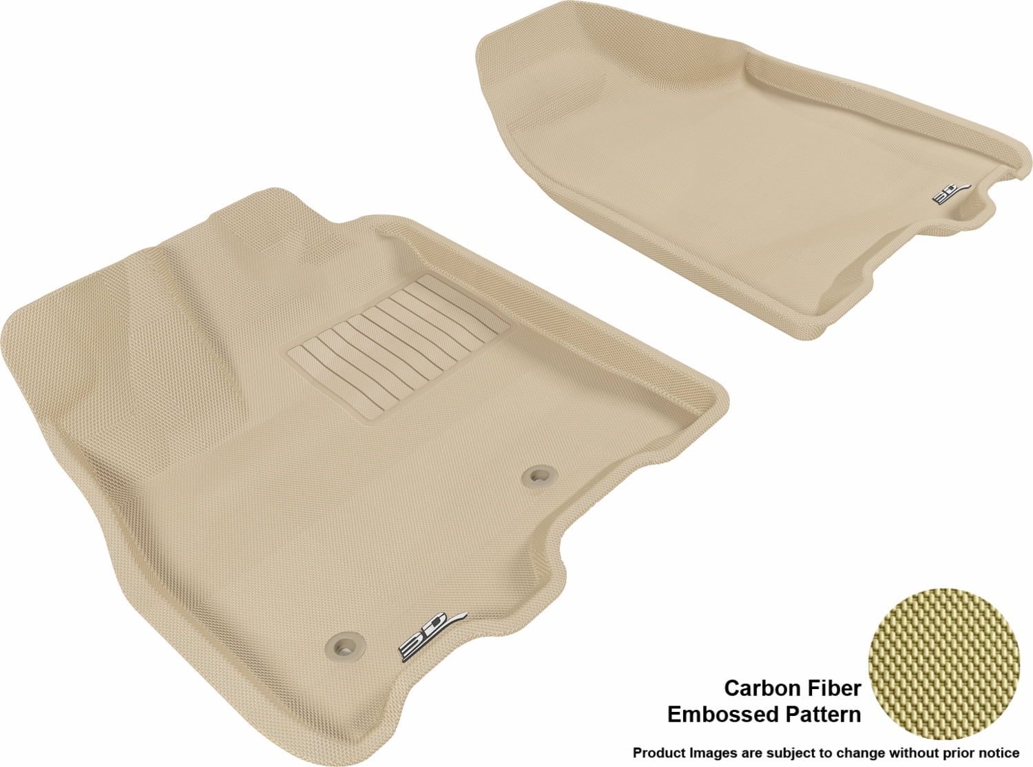 3D MAXpider AllWeather Custom Fit Floor Liners for Toyota Sienna 2013