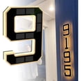 thumbnail image 2 of Btomtd Solar-powered Digital Doorplate Waterproof LED Address Number Sign, 2 of 4