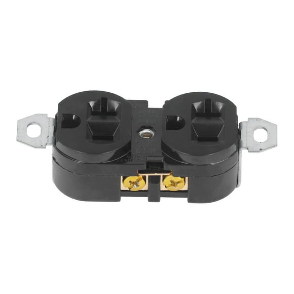 Industrial Outlet, Double Industrial Plug Socket 125V AC2500V Resistance Good Conductivity For Stove