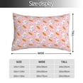 thumbnail image 2 of Pofeuu Rabbit And Carrot Print Polyester Microfiber Plush Pillowcases, Super Soft and Cozy Pillow Case Covers with Envelop Closure（Pillow core not included）-16"x24", 2 of 6