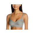 thumbnail image 4 of Women's Warner's RM3911A Easy Does It No Bulge Wirefree Contour Bra (Grey Heather 2X), 4 of 7