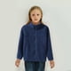 thumbnail image 3 of Gibobby Chamarra de forro polar para niños y niñasNiñas Niños Manga Larga Invierno Color Sólido Caliente Outwear Espesar Chaqueta Abrigo(Marina, 3-4 Años), 3 of 4