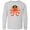 AC-Heather Grey, variant on Inktastic Pirate Octopus Kids Funny Long Sleeve Youth T-Shirt
