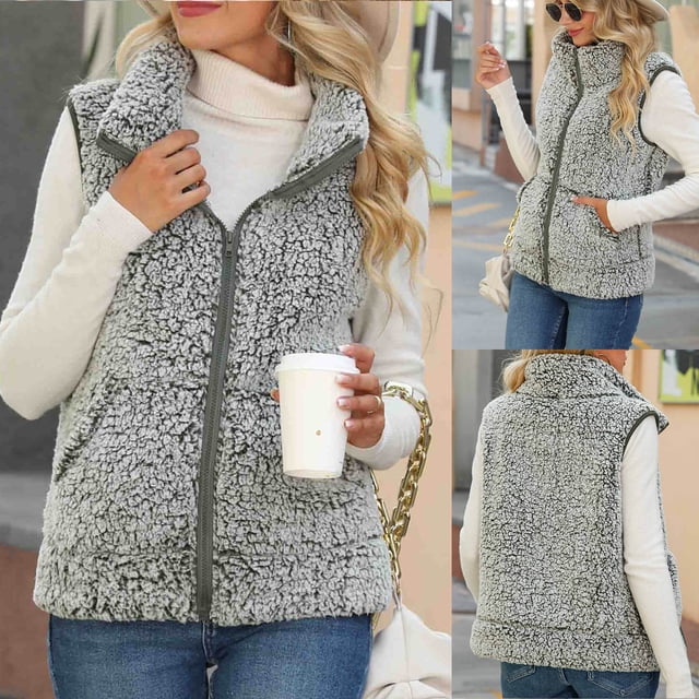 Puntoco Mujer Cremallera Longitud Media Color Sólido Sin Mangas Con Capucha Bubble Down Chaleco Sin Mangas Con Capucha Abrigo/Chaqueta Casual Puntoco Puntoco-1