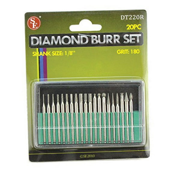 SE Diamond Burr Set (20 PC.) - DT220R