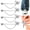 Bow, variant on 4Pcs Magnetic Clothing Clips with Chain Pin Free Magnet Fastener Button Pins for Fixing Hem of Clothes Long Pants Legs Sleeves of Shirts