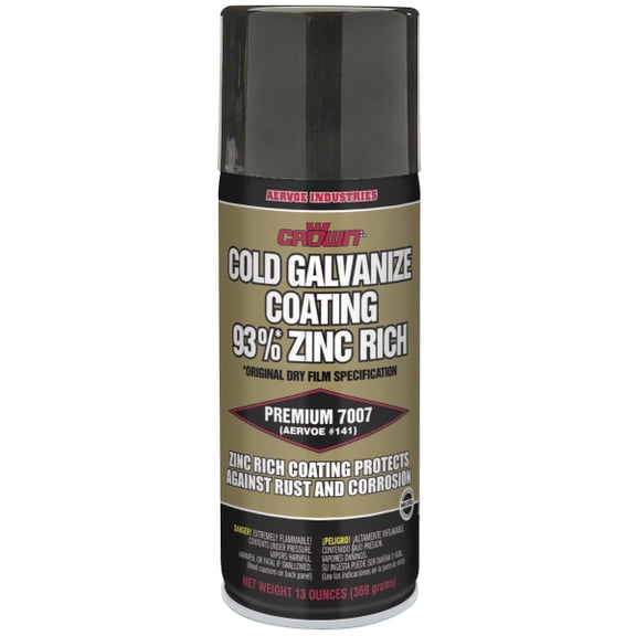 Cold Galvanizing Compound, 16 oz Aerosol Can