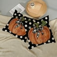 thumbnail image 5 of Fall Pillow Covers 16x16 Set of 2 Pumpkin Maple Leaf and Polka Dot Fall Decor Pillowcase Autumn Thanksgiving Decorative Outdoor Throw Pillow Covers Linen Farmhouse Cushion Case for Couch Home, 5 of 6