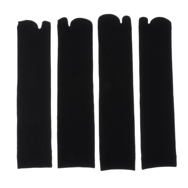 2 pares de calcetines sueltoparador de de del pie desodorización absorbente de sudor para calzado , Versión negra + espesante Colcomx Calcetines flip-flop de 2 dedos